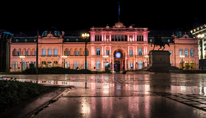 Casa Rosada's (Pink House) is Argentina's government office.