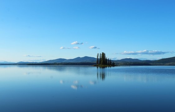 Calm Glassy Lake