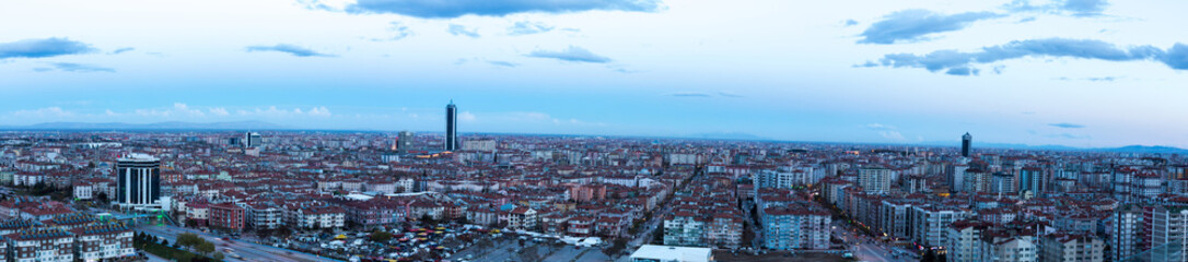 Obraz premium panoramic view of konya city