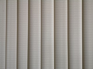 Vertical plastic blinds with small lighting