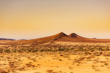 Fototapeta na wymiar Merveilleux paysage de Spitzkoppe en Namibie