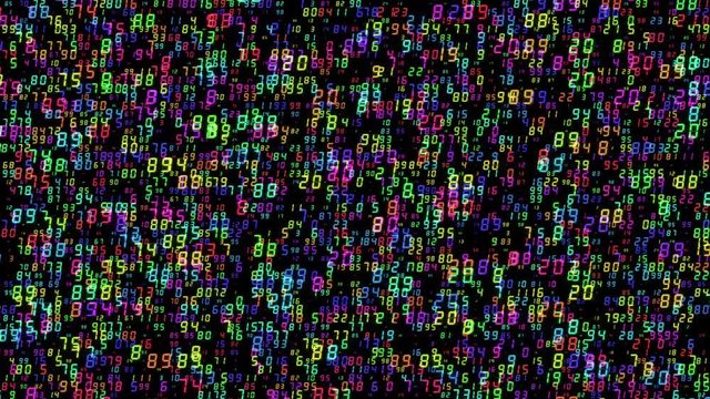 numbers code information counting digital