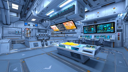 宇宙船内部 © tsuneomp