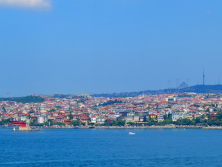 Naklejka na ściany i meble The City Of Istanbul. Bosporus