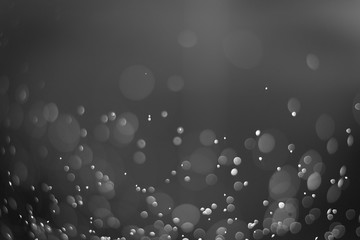 Christmas and Happy new year on blurred bokeh with snowfall banner background