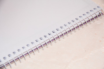 spiral bound notebook