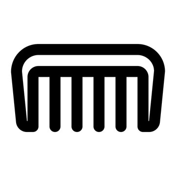 recommend clip art: comb outline icon vector