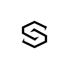 S Wave Logo Template vector symbol