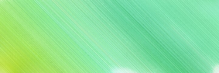 Obraz premium horizontal background web banner with light green, yellow green and medium aqua marine colors and space for text and image