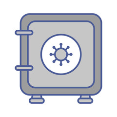 safe box money banking icon