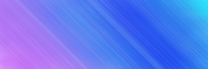 abstract digital banner background with royal blue, medium purple and medium slate blue colors and space for text and image