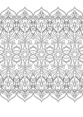 Eastern ethnic motif, traditional muslim ornament. Element for design. Vector illustration