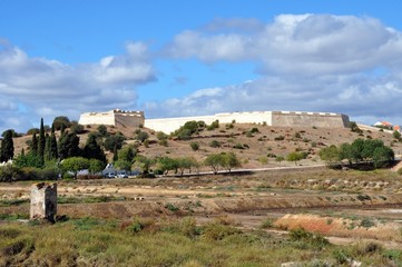 Fototapeta na wymiar Castro Marim an der Algarve in Portugal