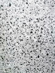 Beautiful abstract color surface gray black and white granite texture on white wall and white and black granite tiles floor pattern