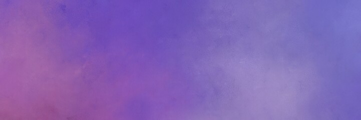 old color brushed vintage texture with slate blue, medium purple and medium orchid colors. distressed old textured background with space for text or image. can be used as header or banner