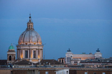Looking Rome from Gianicolo's hill