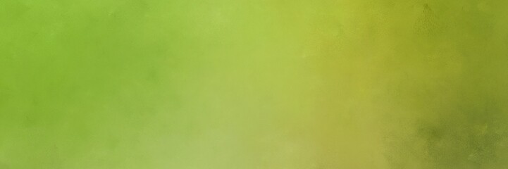 vintage abstract painted background with yellow green, dark khaki and olive drab colors and space for text or image. can be used as header or banner