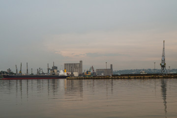 industrial part of the bay of Havana