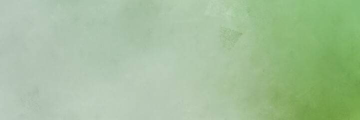 ash gray, moderate green and dark sea green color background with space for text or image. vintage texture, distressed old textured painted design. can be used as header or banner