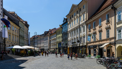 Fototapeta premium Lubiana, Slovenia
