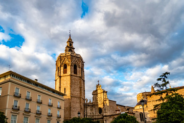 Fototapeta na wymiar Kathedrale Valencia Spanien