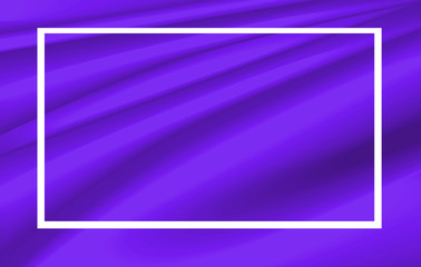 Frame template design with purple background