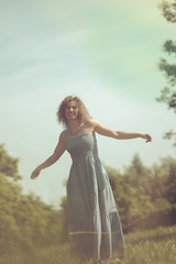 Fototapeta premium My day in nature.