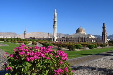Obraz premium Sultan Qaboos Grand Mosque, Muscat, Oman