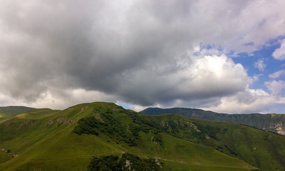 Russian region, Chechen Republic, Caucasus Mountains