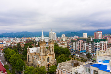 Cathedral of the Nativity of the Blessed Virgin Mary or Batumi Mother of God. Batumi. Georgia.