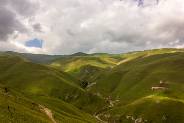 Russian region, Chechen Republic, Caucasus Mountains