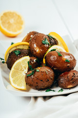 Slow Cooked Potatoes With Dried Mixed Herbs