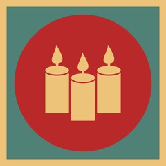 candles icon for your project