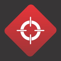 Fototapeta premium target icon for your project