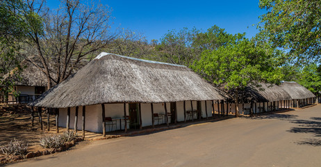 Fototapeta na wymiar Punda Maria camp in the Kruger National Park 