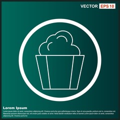 popcorn icon for your project
