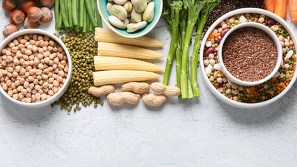 Food sources of plant based protein