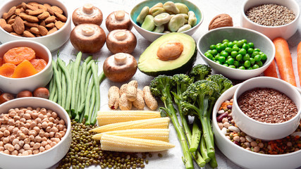 Food sources of plant based protein