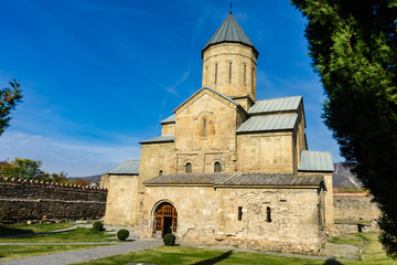 Fototapeta na wymiar Tsilkani cathedral Mother of God, Georgia