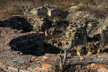 Roman villa ruins in Dzalisi