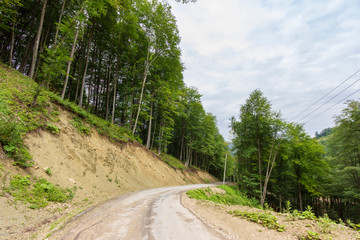 Fototapeta premium Shira Bena Yurt Russian region, Chechen Republic, Caucasus Mountains