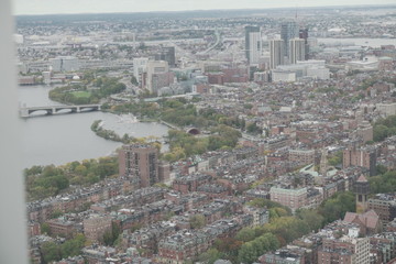 Fototapeta premium Sicht aus dem Prudential Center