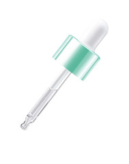 Cosmetic pipette with drops
