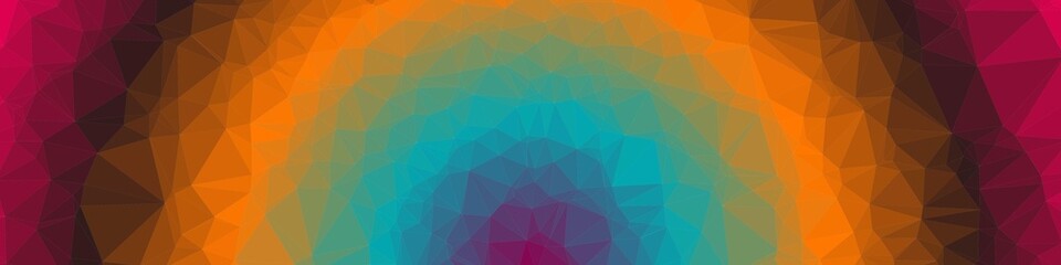 sunrise Color Abstract trianglify Generative Art background illustration