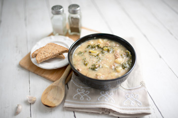 Sausage and kale zuppa toscana italian creamy soup