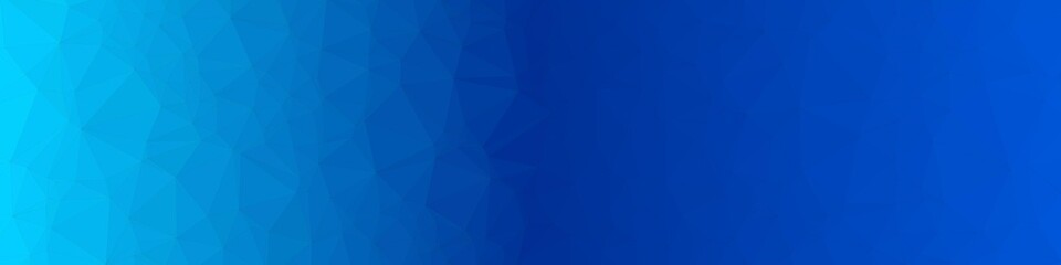 Obraz premium deepblue Color Abstract trianglify Generative Art background illustration
