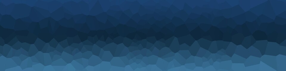 Obraz premium deepblue Color Abstract trianglify Generative Art background illustration