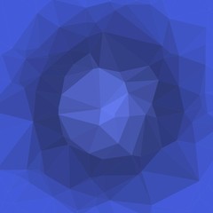 deepblue Color Abstract trianglify Generative Art background illustration