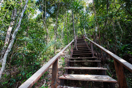 Puncak Harfat (Harun Fatimah) geosite Raja Ampat , Indonesia
