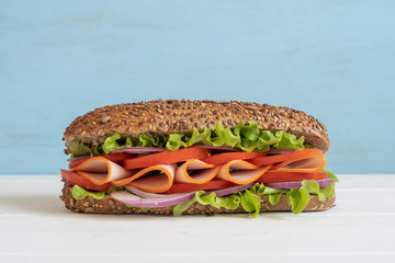 sandwich with ham